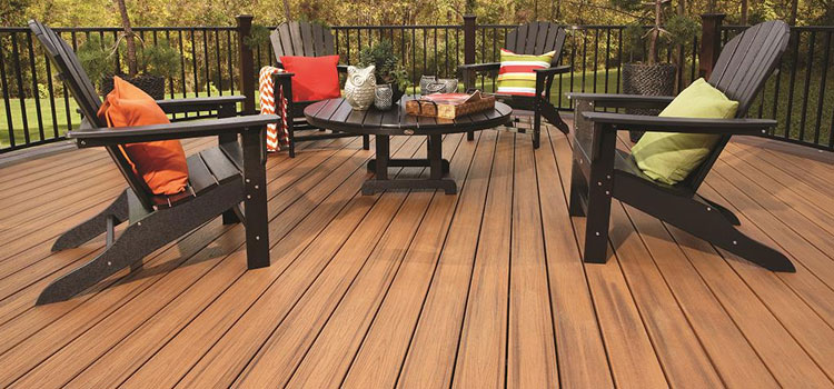 Black TREX Decking in Inglewood, CA