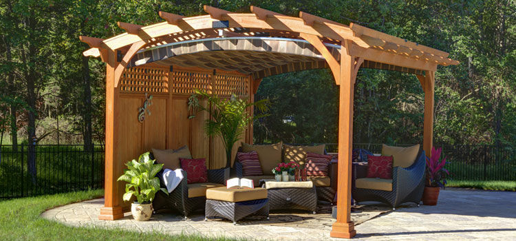 Modern Wood Pergola Installation in Inglewood, CA